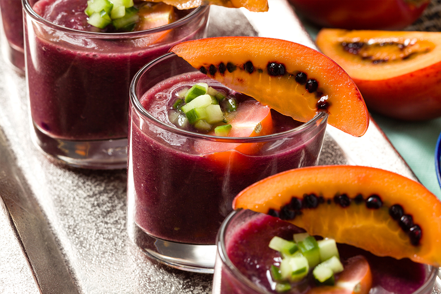 Tamarillo Gazpacho