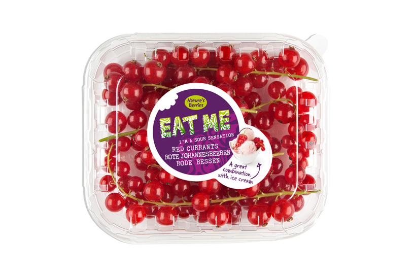 EAT ME Red currants Plastic Bowl 125 Gram