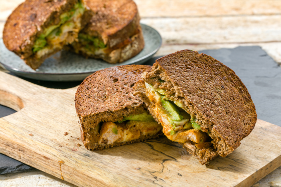 Avocado toasted sandwich