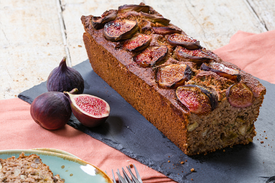 Fig and banana bread