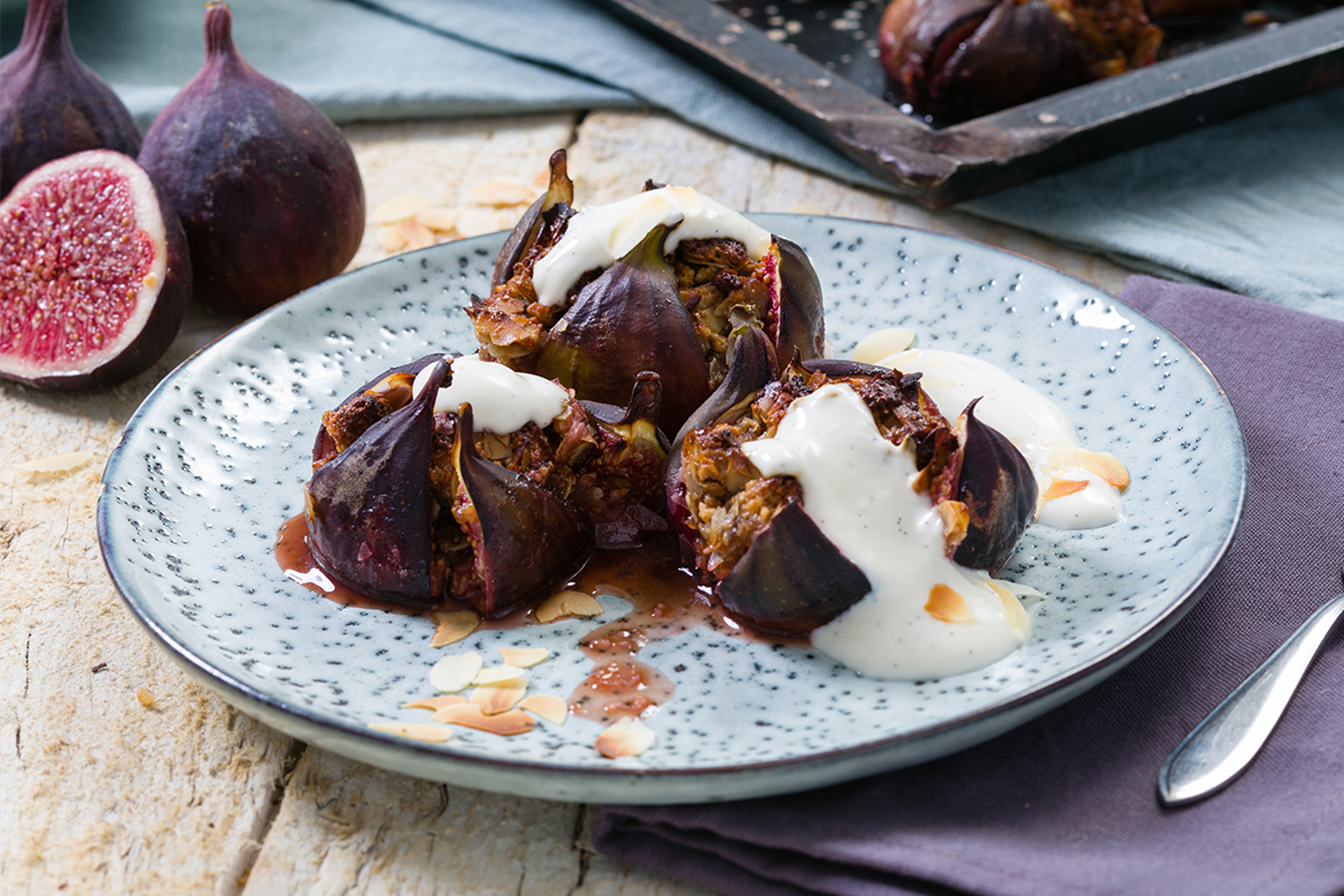 Baked figs