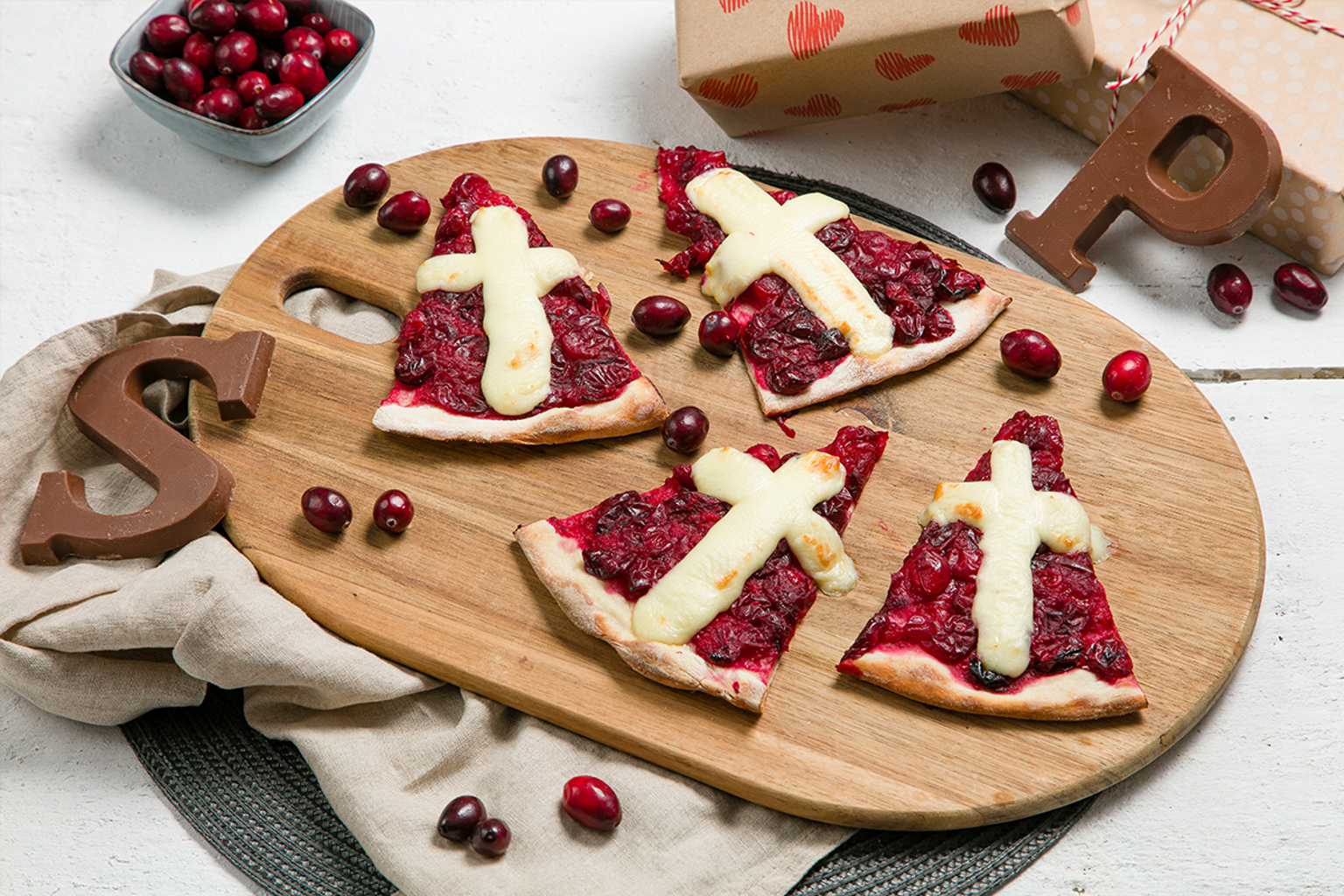 Sinterklaas Pizzapunten