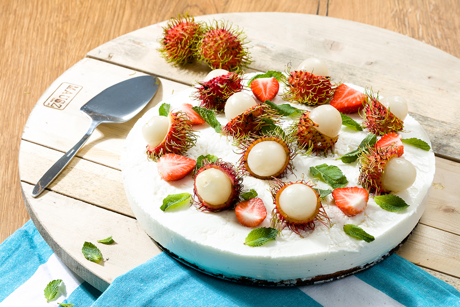 Rambutan-Joghurtkuchen