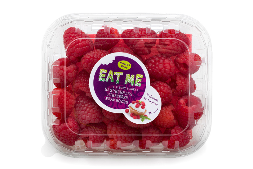 EAT ME Himbeeren Plastik