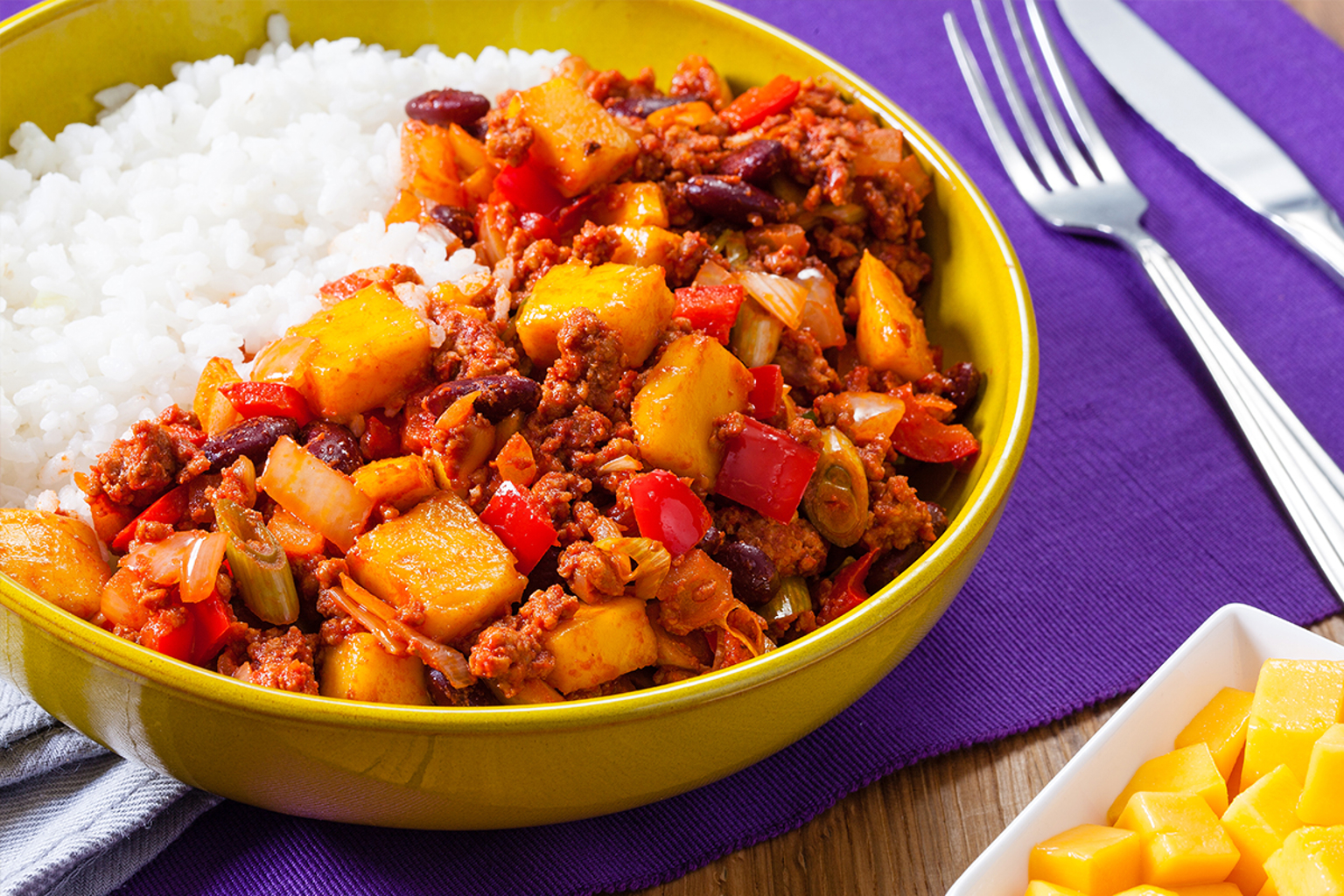 Chili Con Carne Con Mango