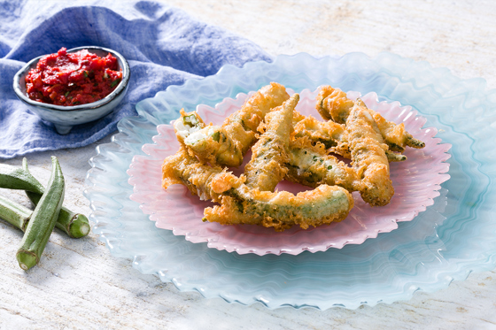 Tempura Van Okra